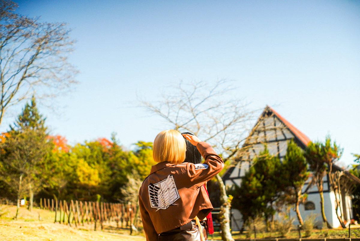 im02chi's tweet photo. Aot.cos

Armin Arlert：いちみ
Mikasa Ackerman：@hhn__ya 

photo：@shinki_coska 
#リトコス #リトコス2025 https://t.co/KHzrHGtsAm