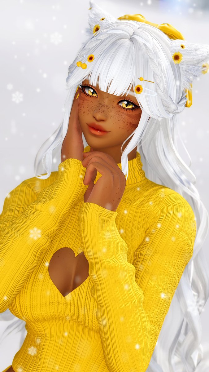 solshine's tweet image. 𝒔𝒏𝒐𝒘𝒌𝒊𝒔𝒔𝒆𝒅 ❄️
#gposers ☼ #miqote