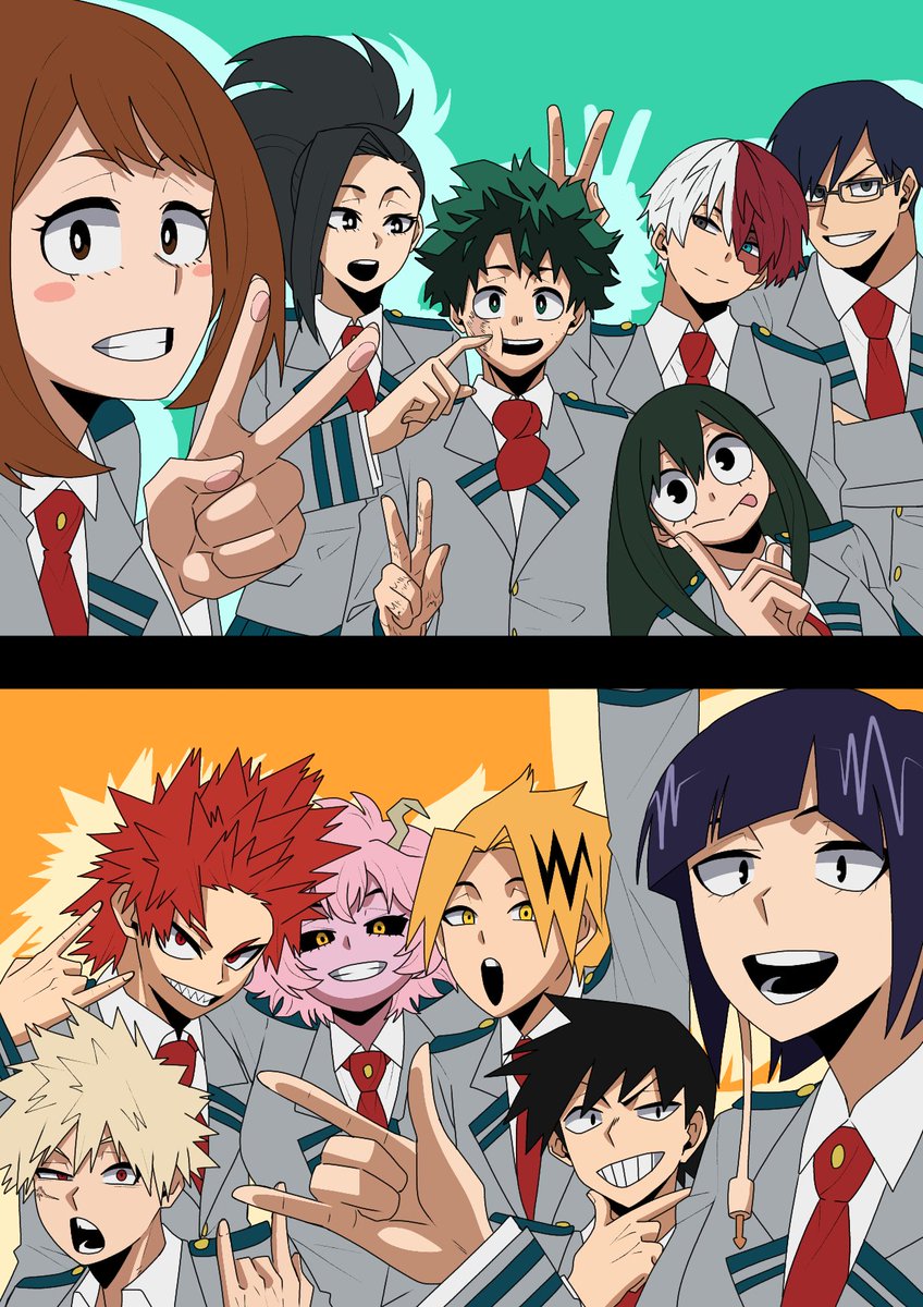 Deku Squad &amp; Baku Squad ⚡💥
#heroaca_a #MyHeroAcademia