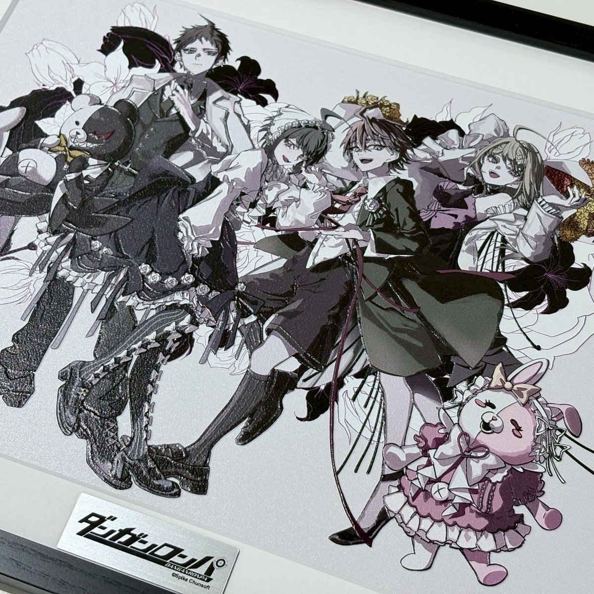 ダンガンロンパ15周年記念のキャンバスアート見てきました