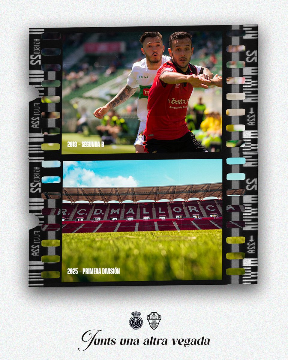 No importa en qué categoría estén. Elche y Mallorca: 𝐉𝐮𝐧𝐭𝐬 𝐮𝐧𝐚 𝐚𝐥𝐭𝐫𝐚 𝐯𝐞𝐠𝐚𝐝𝐚 <a href="/RCD_Mallorca/">RCD Mallorca</a> 🤝❤️