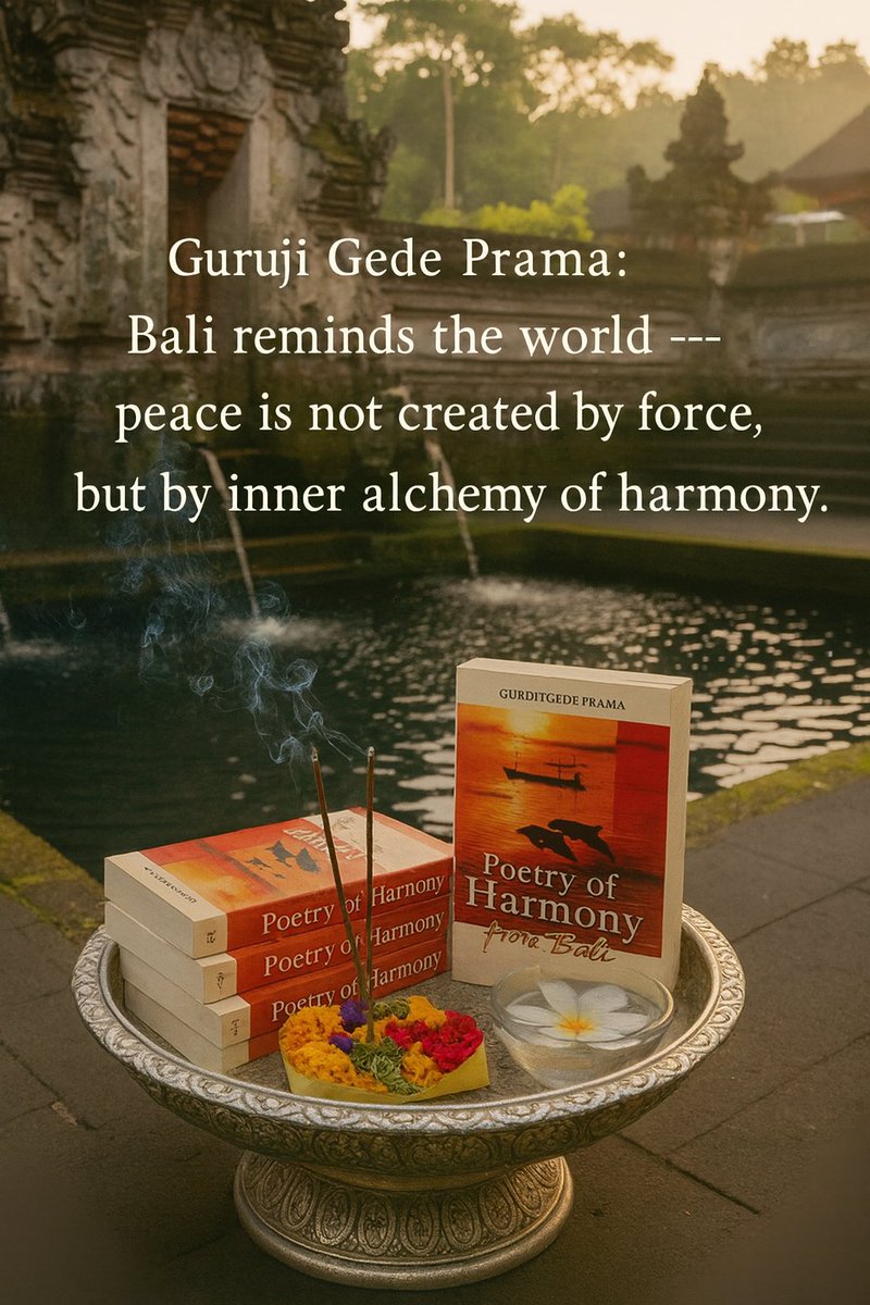 Sending energy of healing and harmony from North Bali... 
#bali #love #peace #meditation #JoyTrain
bellofpeace.org
Photo courtesy: Pinterest
