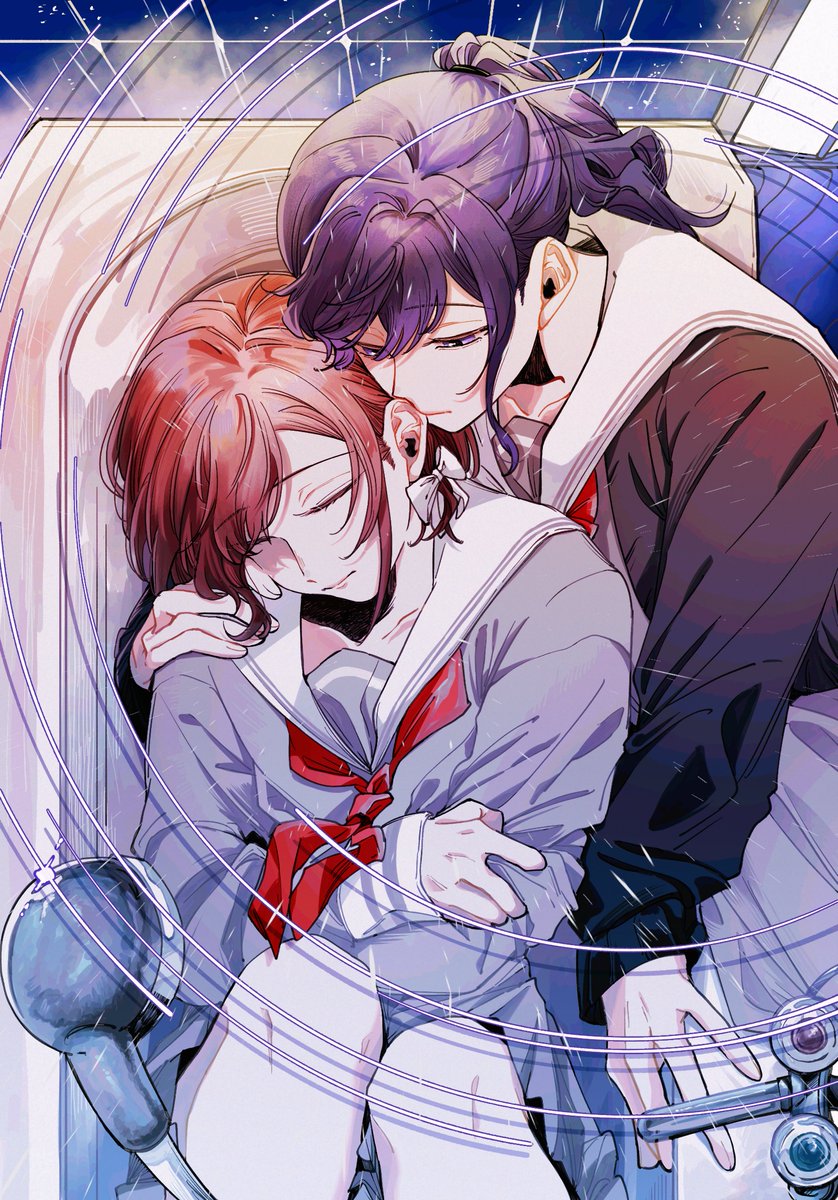00ku0's tweet photo. ゆきださんの新刊❄️🎨swap小説「雨に滲む」の表紙を担当させていただきました🙇
よろしくお願いいたします！ https://t.co/N9EcxVXHGZ