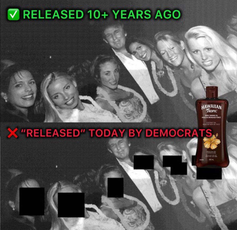 SaltyGoat17's tweet photo. It took about an hour to completely blow up what Democrats did yesterday with this “released” photo. 

This was from a Hawaiian Tropic event at a Mar-a-Lago in 1998. 

WE control the narrative and the Democrats HATE IT!!😎 https://t.co/3O8jyCqtXS