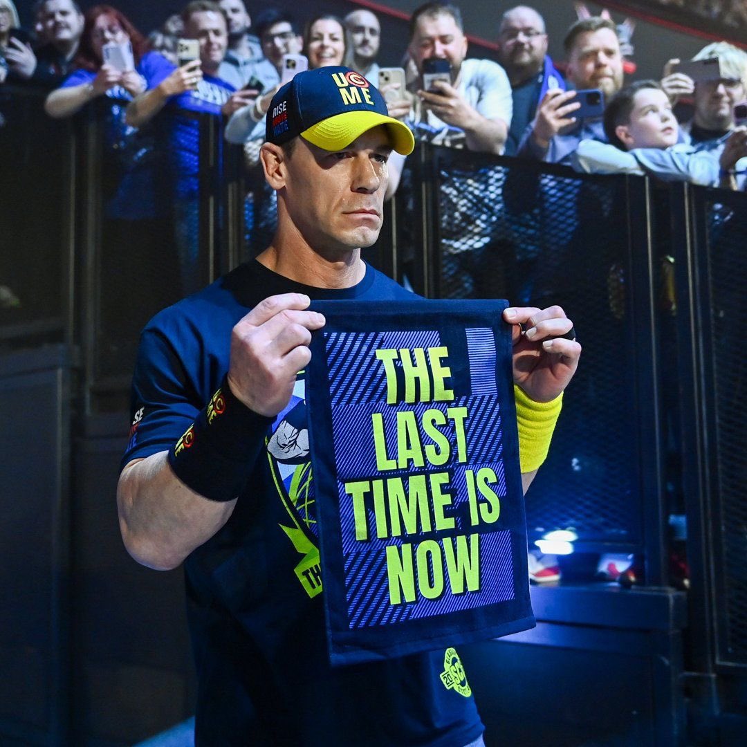 🚨 𝗟𝗔 𝗙𝗜𝗡 𝗗’𝗨𝗡𝗘 𝗘̀𝗥𝗘

John Cena prendra sa retraite et quittera la WWE aujourd’hui après 24 ans de carrière.

LÉGENDE.