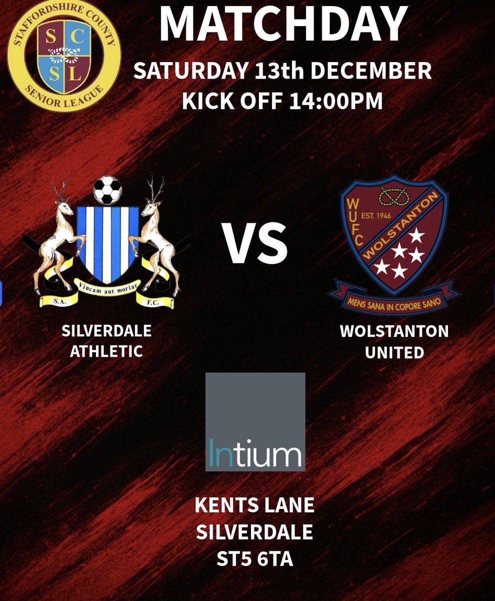 thestant's tweet image. Back in action today as we take on Silverdale Athletic in the Leek Cup, come on down and support the lads