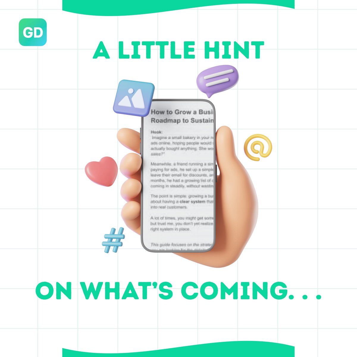 Grid_digitals's tweet photo. Just a little hint before we go live 👀
Smart things loading…
#GridDigitals #ALittleHint #GridDigitalsComingSoon #DigitalEducation #DigitalGrowth https://t.co/oJuONE3qSM