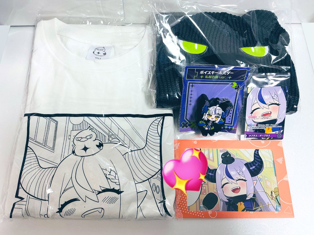 ラプラス・ダークネス 誕生日記念2025フルセットが届きました