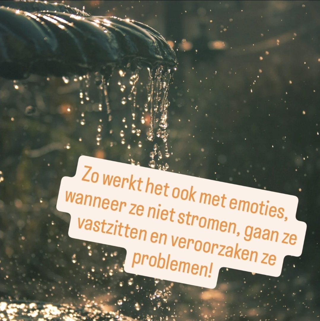 E-motie, energie in beweging... het woord zegt het eigenlijk al, emoties moeten bewegen of stromen. Als ze dat niet doen, gaan ze vastzitten en kunnen ze problemen veroorzaken.
👣 voetreflexpraktijksonja.nl 🪷