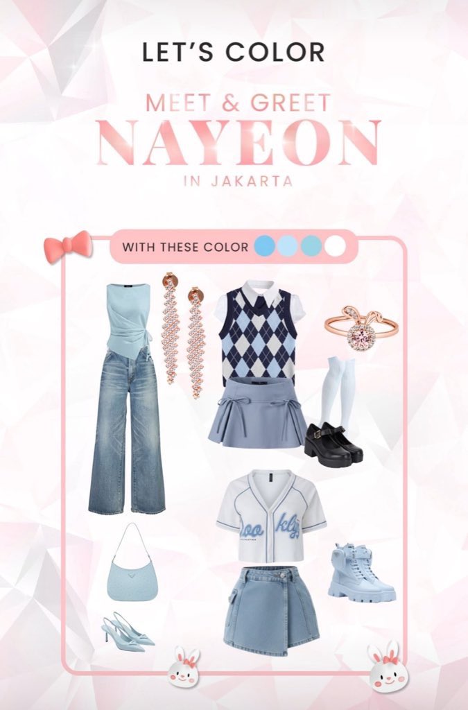 TWICE_INAteam's tweet photo. Meet &amp; Greet NAYEON di Jakarta ❤️‍🔥

📍: TRIBECA PARK, Central Park Mall Jakarta
🗓️: 19 Desember 2025
🎟️: Open for public (FREE)
👕: Baby blue

Di venue nanti, tim UBS Gold akan menyediakan spot untuk tulis pesan utk Nayeon lho! ONCE bisa mulai nulis surat mulai pukul 15.00 WIB yaa https://t.co/QSg64gRNld