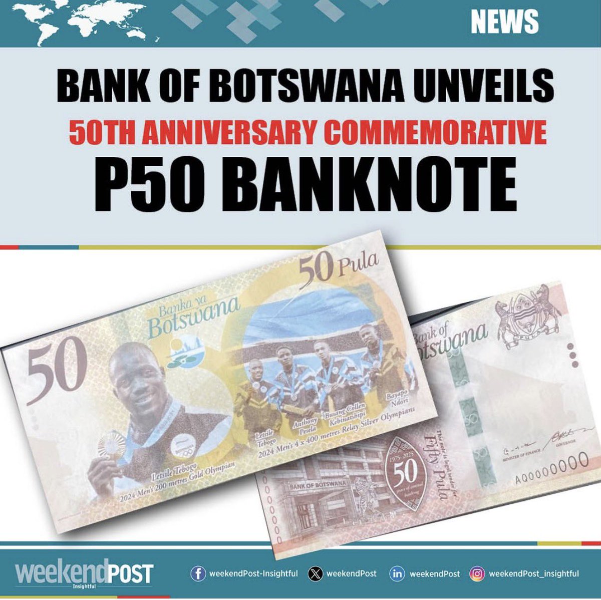 mirthdot's tweet photo. Still haven’t seen that P50 wa ga letsile tebogo in real life… has it started circulating since launch in September? kana ke next year? https://t.co/P1EUMA3Dok