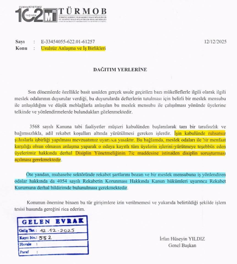 #SMMMYetkiGaspınaHayır
#Türmob'un konu hakkındaki net tavrını paylaşmış olayım!
Buna yeltenenler karşısında Türmob'u,Odaları ve Yüzbini aşkın meslek mensubunu bulacağına emin olabilirsiniz. 
Yorumları Etiketimizi Kullanarak yapabilirsiniz arkadaşlar. Tek iletide toplanmış oluruz.
