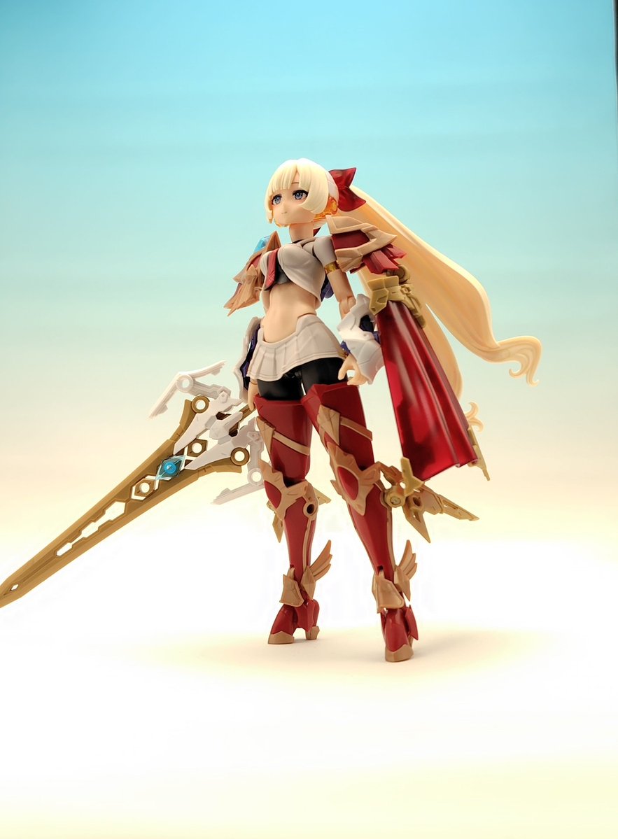 マントパーツが相性良いと思ってたパラディンとのミキシング 軽装