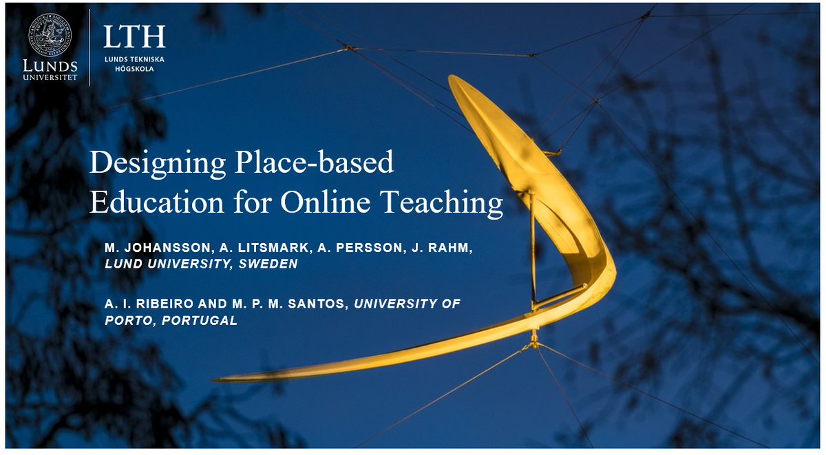 What if a neighbourhood became your classroom? 🌍
Within the @EUGLOH initiative, we bring fieldwork online by turning students’ local places into living labs!
Check our conference paper: lth.se/fileadmin/cee/…