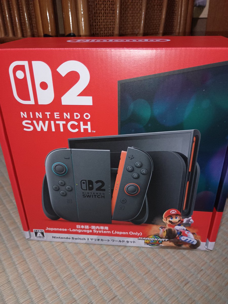 パチは-2kですがSwitch2が手に入ったので実質勝ちですね
