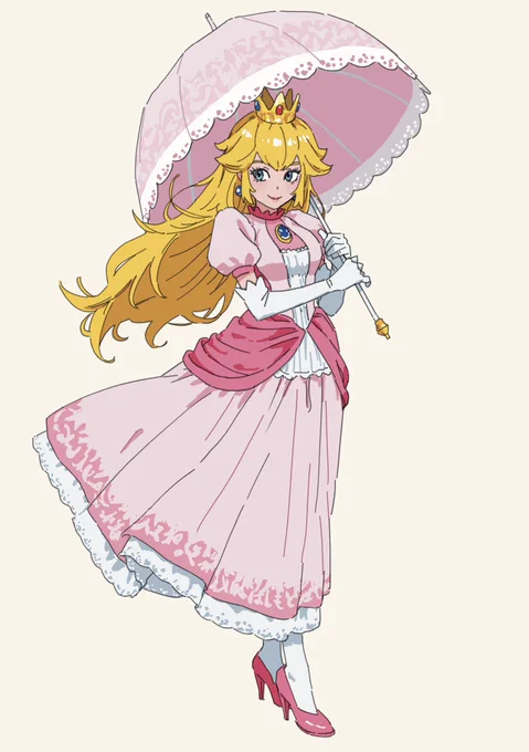 ピーチ姫 マリオシリーズ #イラスト #illustration