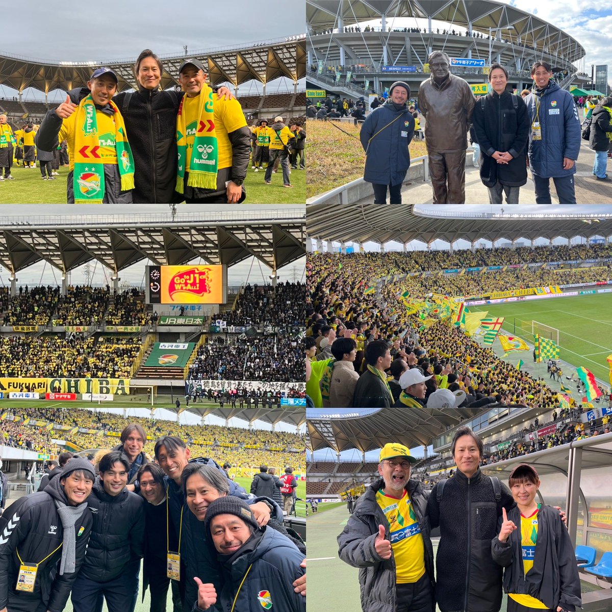 まさにWIN BY ALL
みんなでつかんだJ1への道
おめでとう御座います
そしてありがとうございました
そばにはジェフの未来を担うアカデミーの若者たちが、涙を流して喜ぶ子もいました。僕も泣けました^_^
共に戦うってあらためて良いものですね。