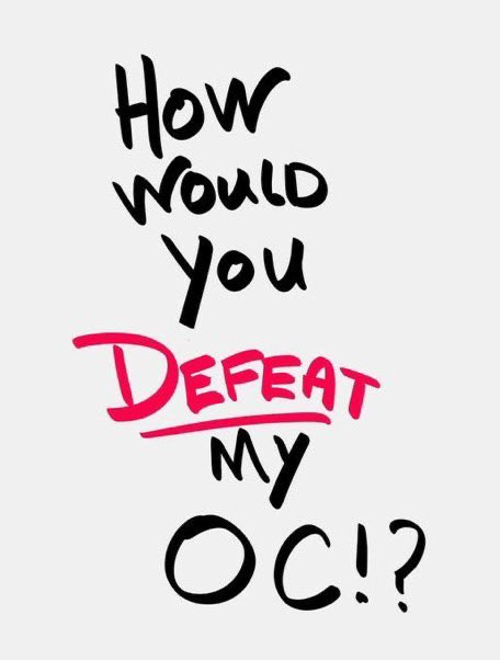 kuromiyalucien's tweet image. How would YOU defeat my OC?