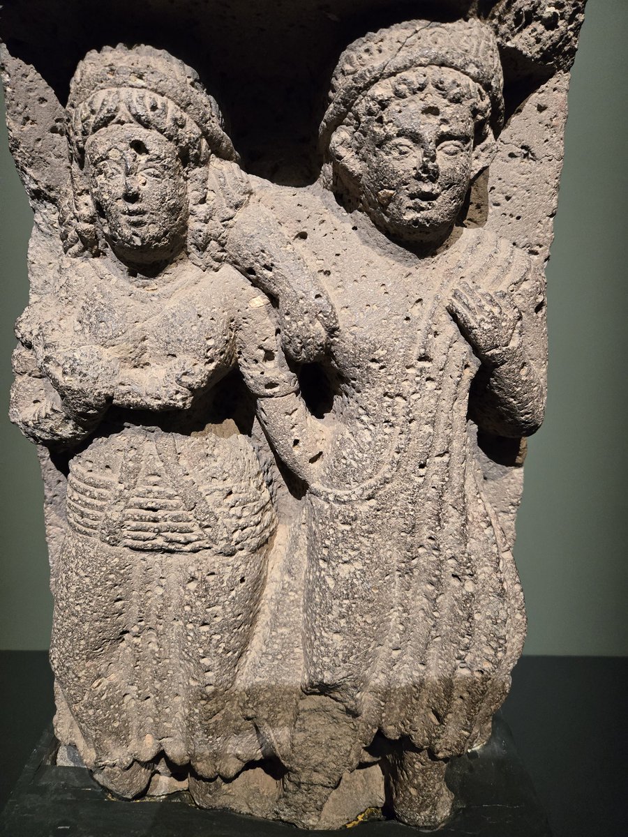 ... portraits of Greek/Yavana donors from Pitalkora,  a Buddhist monastery near Pune...