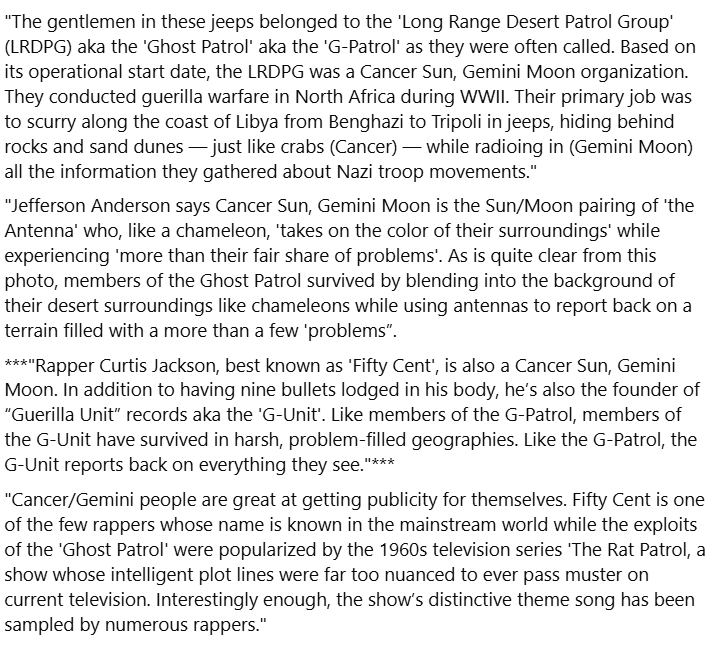 MattSavinar's tweet photo. Wrote this in 2019 about Fifty Cent, in light of his recent Netflix doc it seems comparing him to the Long Range Desert Patrol Group (aka the "Ghost Patrol") has turned out to be more than a bit prescient https://t.co/vwt7m4eFQP