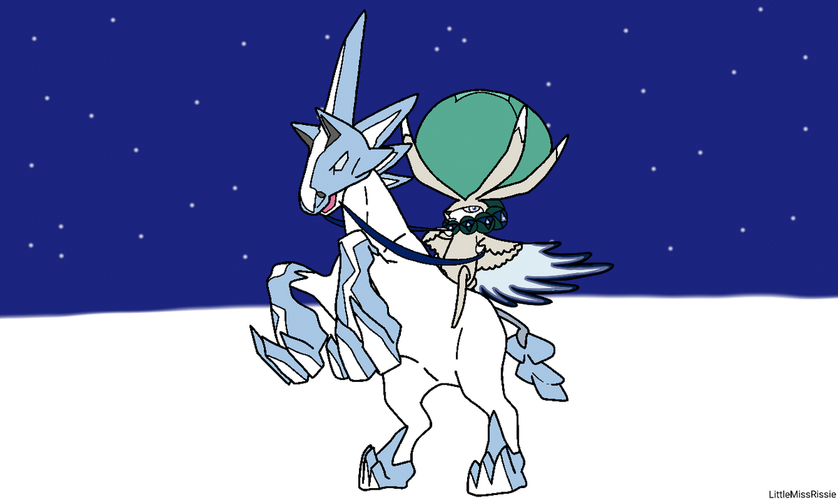 RissieSmurf's tweet photo. Calyrex and Glastrier (Ice Rider)
#pokemon #pokemonfanart #gamefreakpokemon #gamefreak #pokemonswordandshield #pokemoncrowntundra #calyrex #icerider #glastrier #nationalhorseday https://t.co/5S97NdXInE