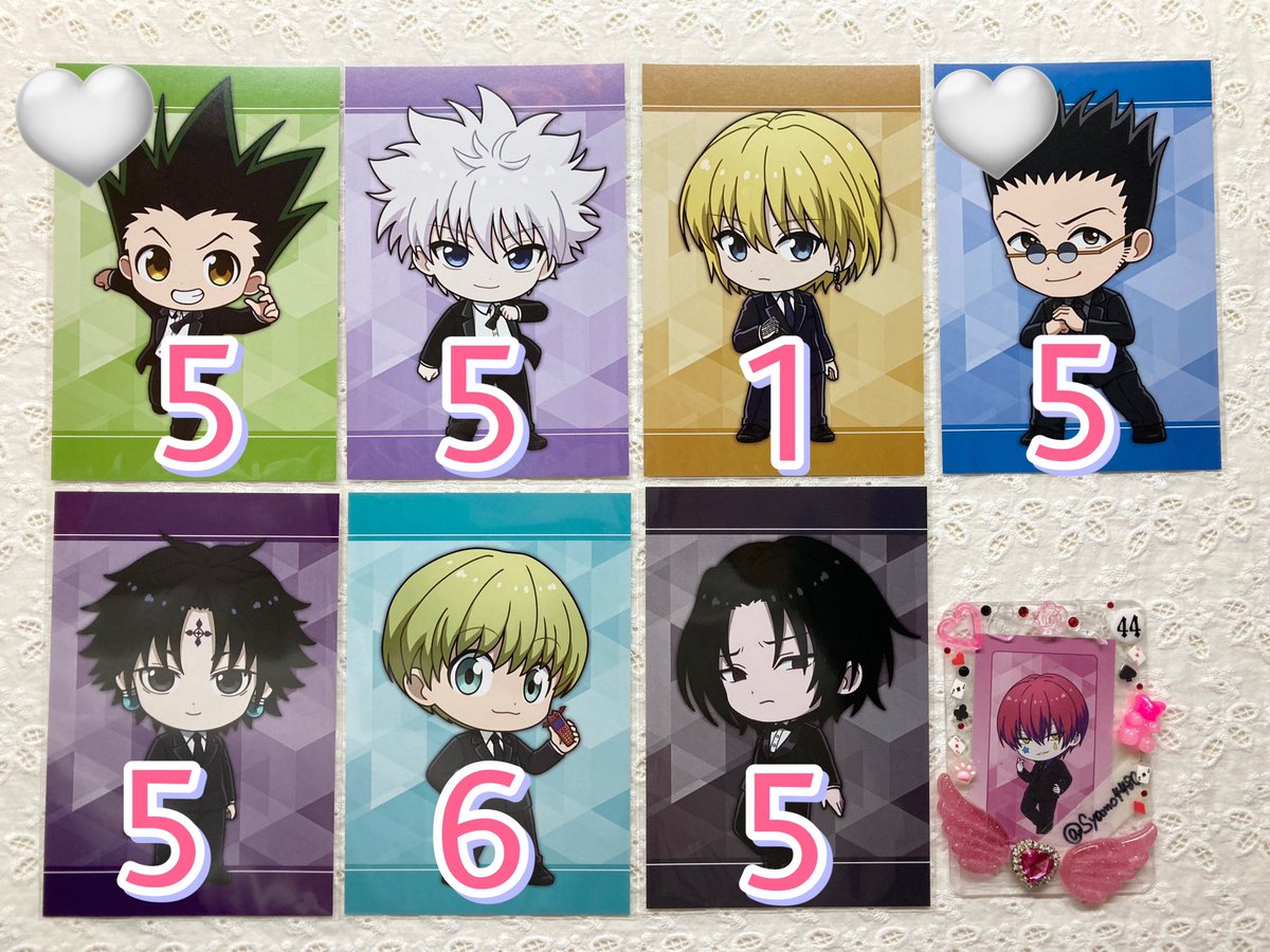 交換】ハンターハンター HUNTER×HUNTER アニメイトフェア 特典 ポスト