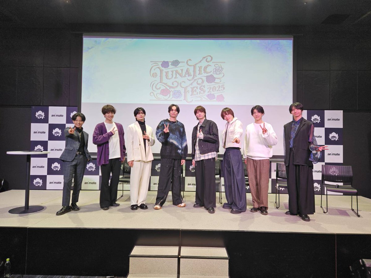 sqstage's tweet photo. 【BD】 #LUNAFES2025 発売記念イベントにご参加いただいた皆様ありがとうございました！
改めてBDを見直し、お楽しみいただければ幸いです💐

瀬戸啓太さんのお誕生日(12月16日)もお祝いさせて頂きました！
少し早いですが、瀬戸さんお誕生日おめでとうございます🎉

引き続きツキプロステージをよろしくお願いいたします！

#ツキステ。 #イブステ #スケステ #バズステ
