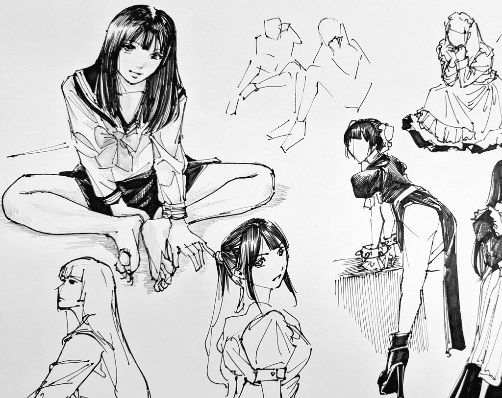 #アナログ
#illustration #Drawing

ポートレート 