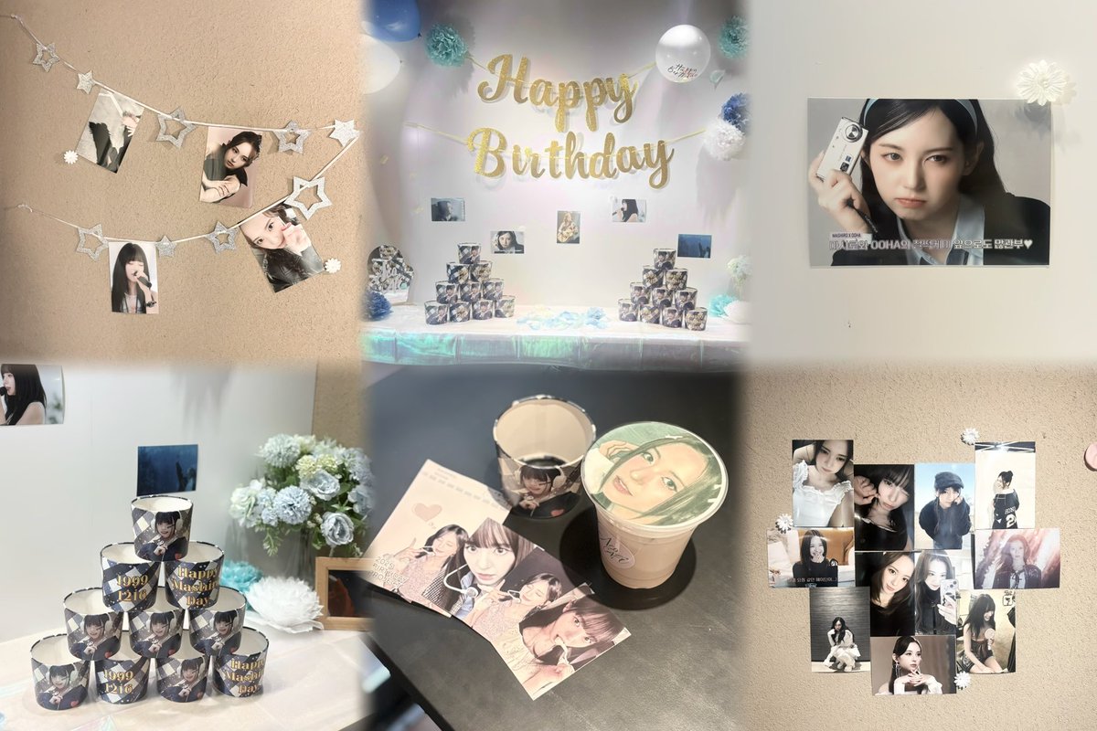 mx1ao_'s tweet photo. ましろちゃんお誕生日おめでと〰️♬♩✩
#Mashiro_Cafe2025
#坂本舞白 #MASHIRO #마시로 #acocafe https://t.co/EsowF16S1B