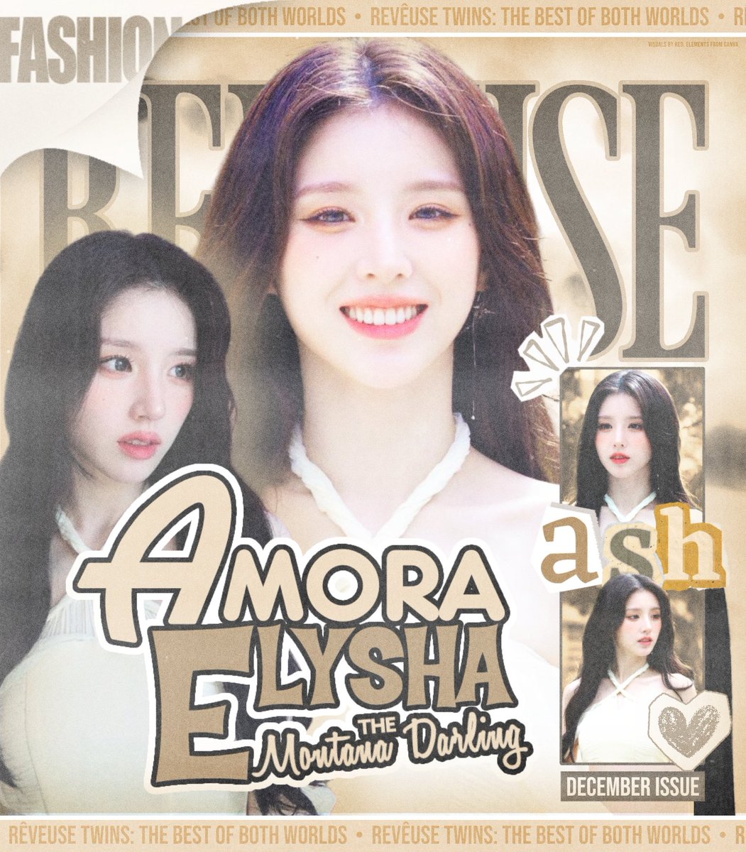 raeliquary's tweet image. ㅤ
︎ ︎
ㅤ
     ᯓ 𝗩𝗢𝗟. 𝟬𝟭 • 𝗟𝗜𝗠𝗜𝗧𝗘𝗗 𝗘𝗗𝗜𝗧𝗜𝗢𝗡 ★
          𝗗𝗘𝗖𝗘𝗠𝗕𝗘𝗥 𝟮𝟬𝟮𝟱 𝗜𝗦𝗦𝗨𝗘 

      Meet 𝐀𝐌𝐎𝐑𝐀 𝐄𝐋𝐘𝐒𝐇𝐀 . . .
      ———𝘛𝘩𝘦 𝘔𝘰𝘯𝘵𝘢𝘯𝘢 𝘋𝘢𝘳𝘭𝘪𝘯𝘨.
 ︎

ㅤ