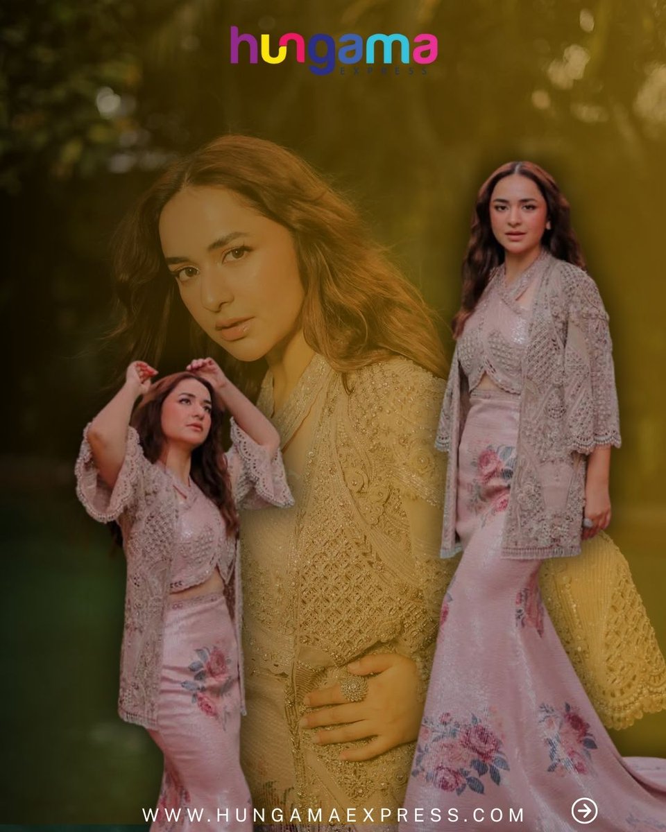 HungamaExpress's tweet photo. Yumna Zaidi keeping it striking in blush hues and delicate florals, serving pure radiant glam with effortless elegance.
#YumnaZaidi #BlushGlam #FloralDetails #RadiantBeauty #GraceInStyle #Hungamaexpress https://t.co/tC3vuchb7s