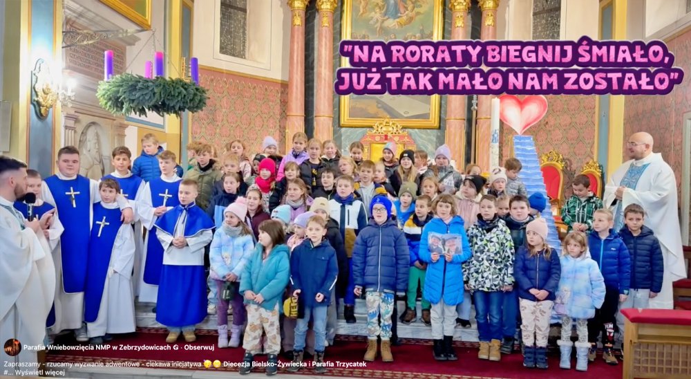 Roraty jako adwentowe wyzwanie parafii diecezji bielsko-żywieckiej. Więcej na stronie diecezji diecezja.bielsko.pl/roraty-jako-ad…