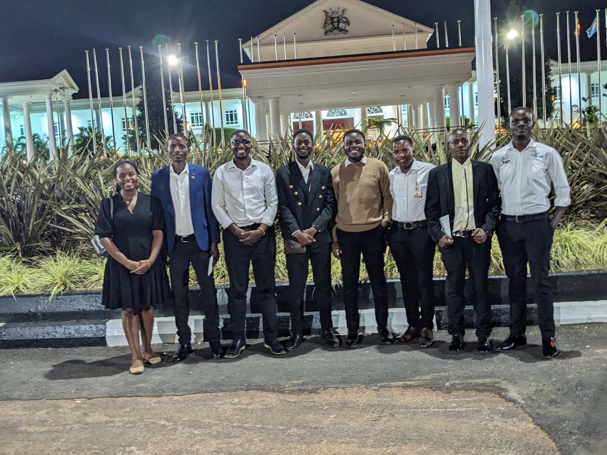 StAugustineCom's tweet photo. Yesterday, our St. Augustine choir, joined other faithful people of God at the annual Thanksgiving service hosted by the @StateHouseUg. 
They presented Spiritual songs like Great is Thy faithfulness, Christ is Coming and Rock of ages. 

It's a great thing to thank the Lord. https://t.co/Kcpl389urG