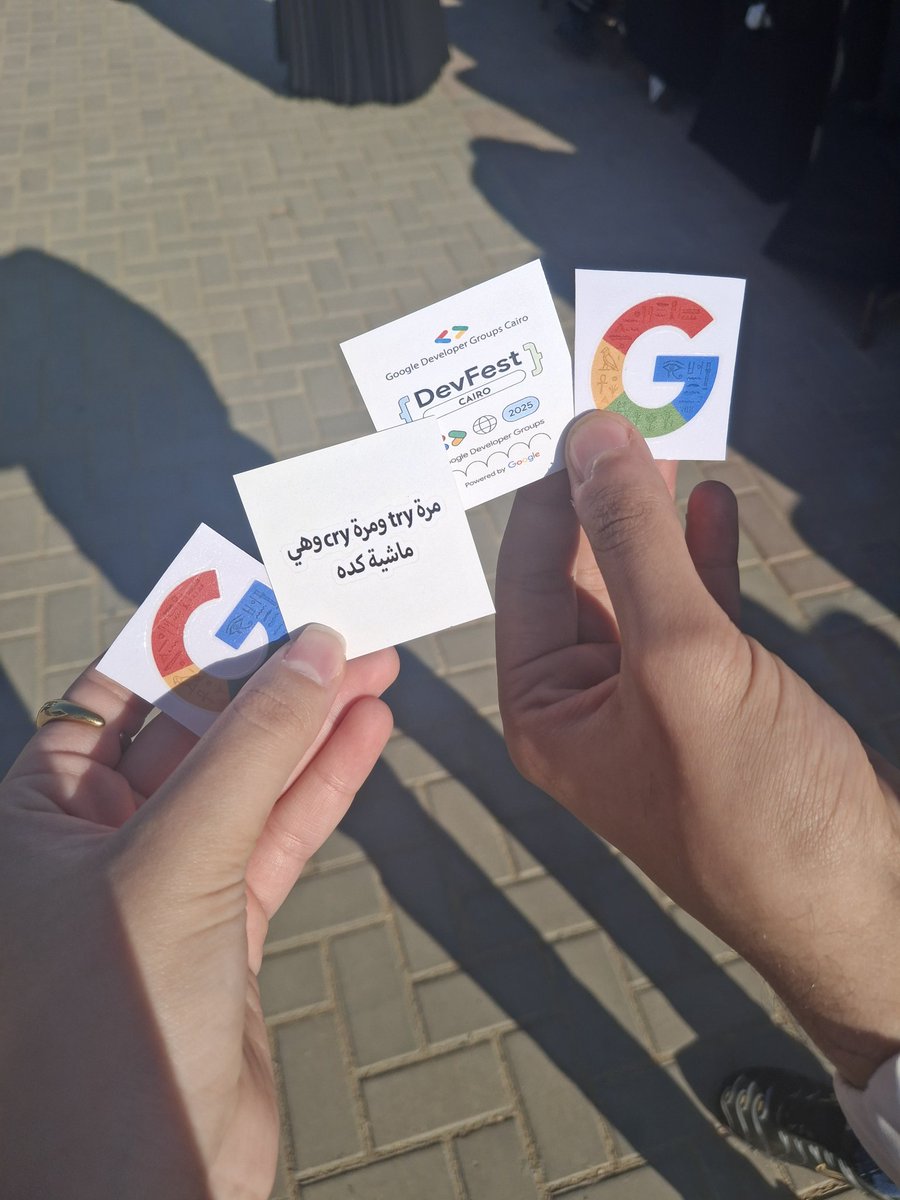 HaggerAmira's tweet photo. #devfestcairo25 https://t.co/26iO4blDVN
