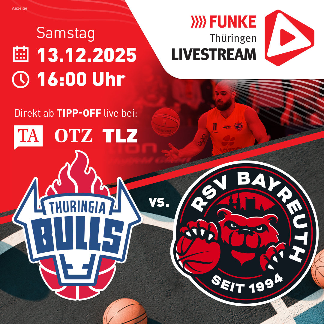 #FunkeThüringen #mediengruppethüringen #streaming #basketball #rollstuhlbasketball
