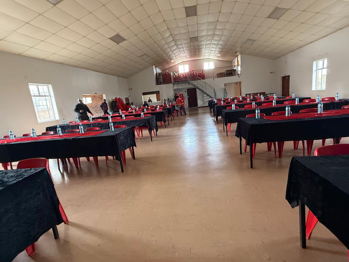 EFFSouthAfrica's tweet photo. ♦️In Pictures♦️

It’s all systems go for the 1st EFF George SRPA.

#EFFSRPA https://t.co/aKCUiJig1z