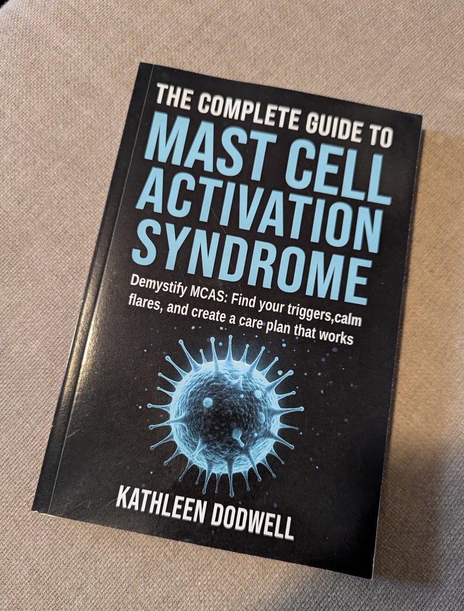 share123ok's tweet photo. Hi, I’m new here,
I live with MCAS, POTS, ME/CFS and EDS and am still figuring it all out. I will share anything I find genuinely helpful, starting with this book… started it today and its so good!  
Get it on Amazon - https://t.co/E9iBmFxCIJ

#MCAS #POTS #MECFS #EDS https://t.co/TurJnOOFjK
