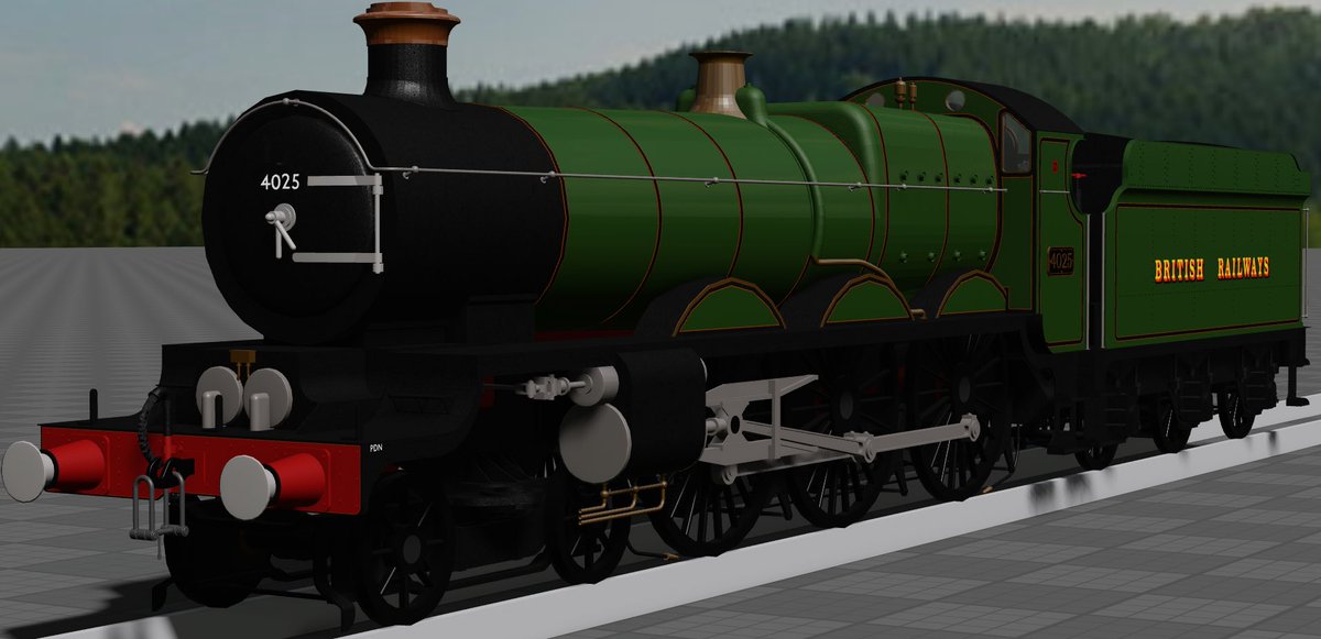 Fun fact two stars No.4022 &amp; 4045 where paired with the Great Bears tender at some point