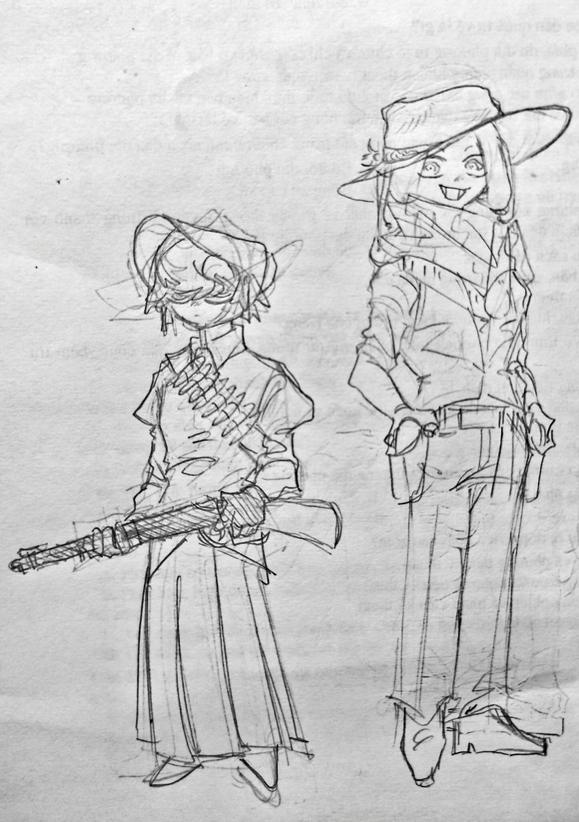 Thuyn167641's tweet photo. Cow boy Jabber and Cthoni #GACHIAKUTA  #GachiArt #JabberWonger  #Cthoni https://t.co/8iGsOk0yc7
