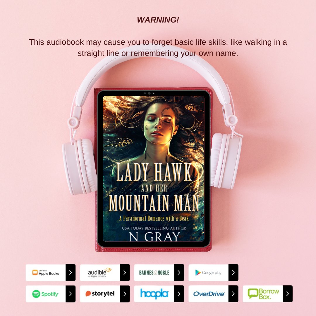 Now available 😍

ngraybooks.com/pages/audiobook

#audiobookrecommendations #audiobooks #paranormalromance #booklovers #bookstagram