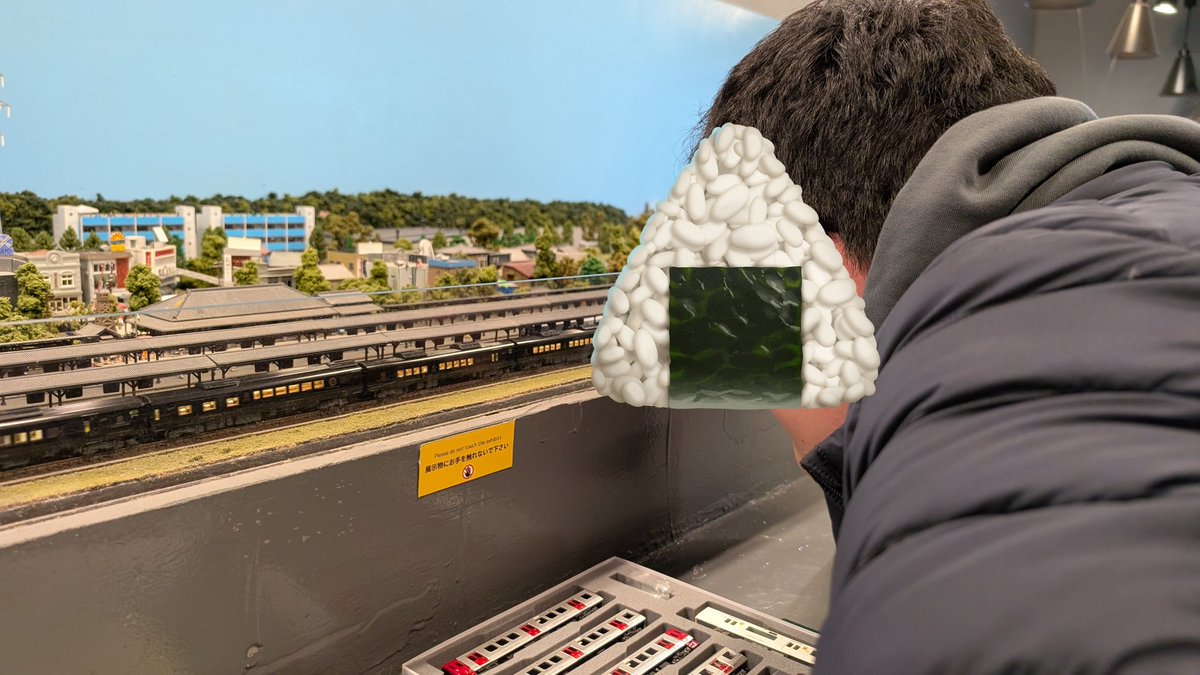 鉄道模型の世界に引きずり込む😏