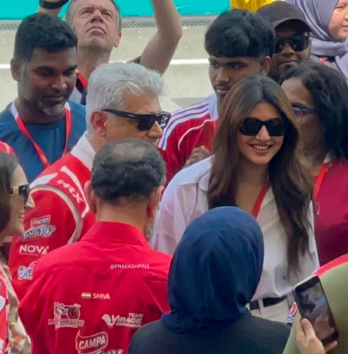 AK &amp; Sreeleela ❤️❤️

#AjithKumar #AK64 #AjithKumarRacing