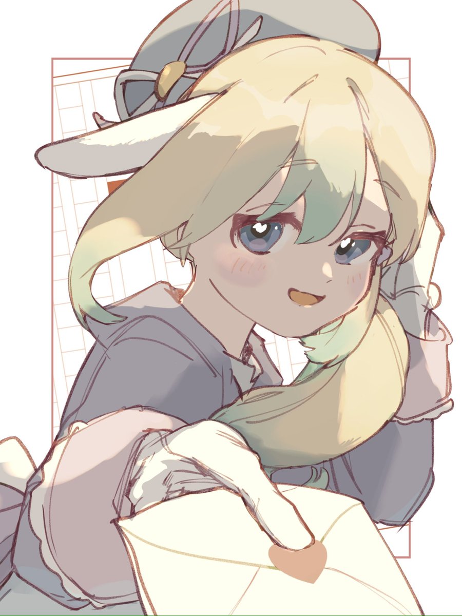 #コスチュームデザインコンテスト  #コンパスお絵描き
恋文を届ける郵便屋さんの応援FAです💌𓂃𓈒𓂂𓏸