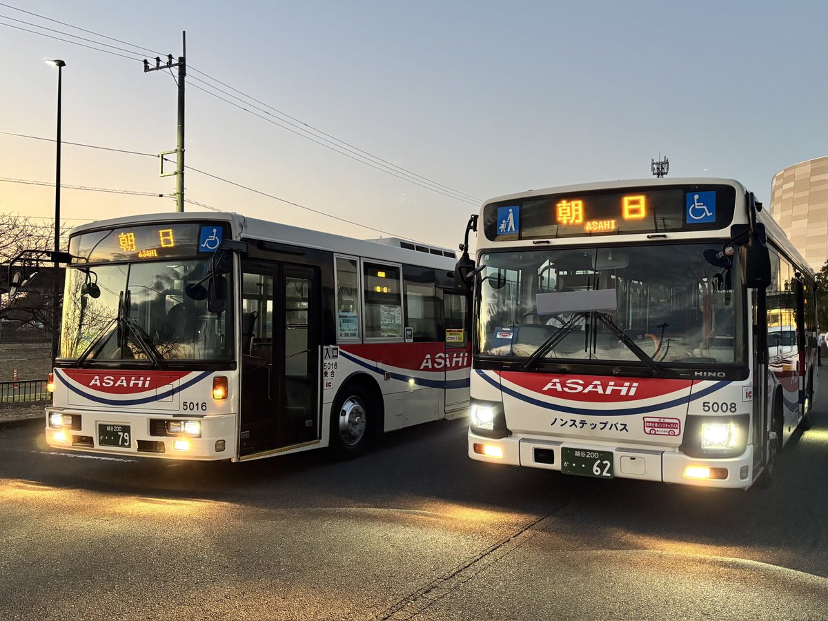 バス魅力発見DAY無事終了いたしました！ 運用を終えたシャトルバス