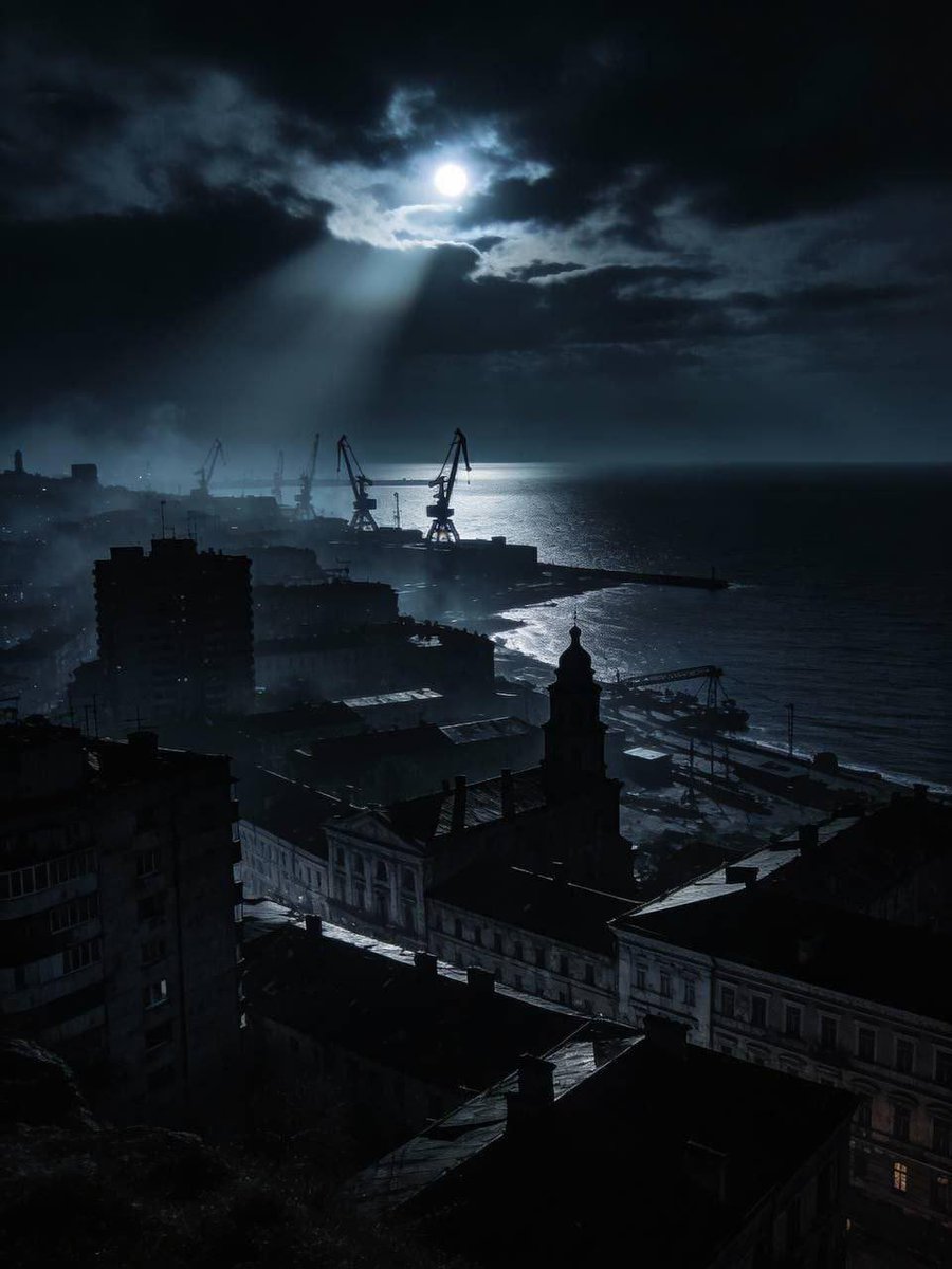 #NAFO These are not scenes from a horror movie — this is Odesa in a total blackout💔💔💔. The rashists continue their terror.
Burn in hell, ruzzians 🤬
