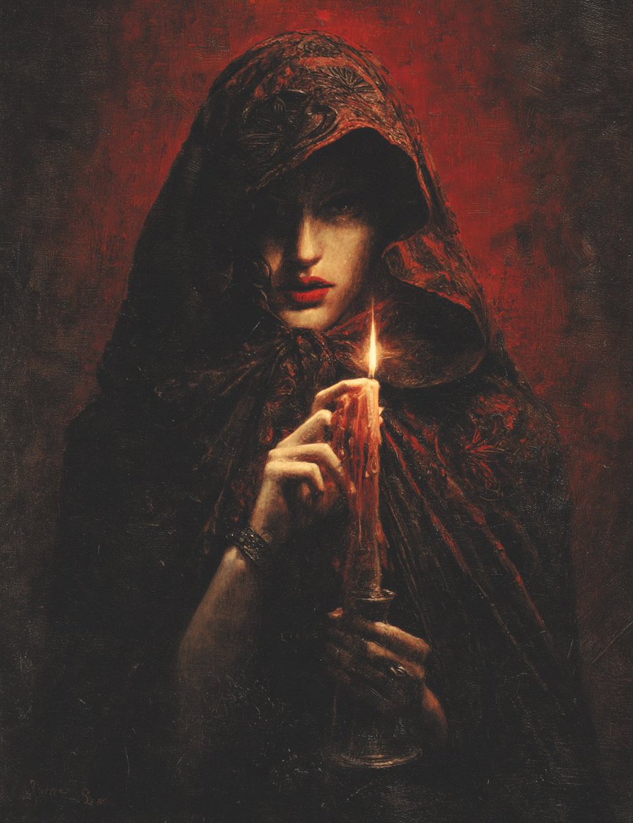 What's is this alluring Woman's Dark Secret? 🕯️