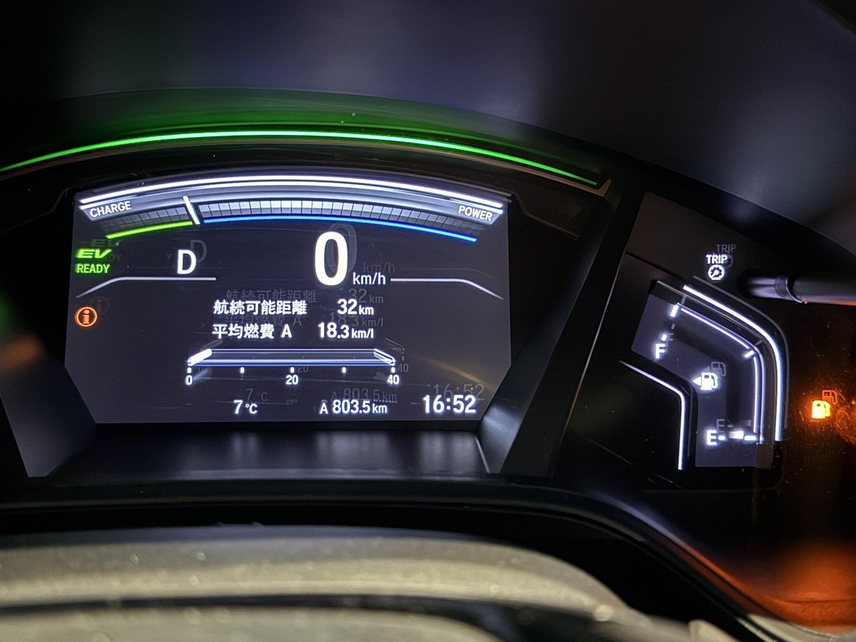 安くなってきたね⛽️
やっと入れられる😌
毎週日曜日に給油の予定だけど
毎日の通勤&amp;買い物で約800km
１週間で800km走るんです💦😅