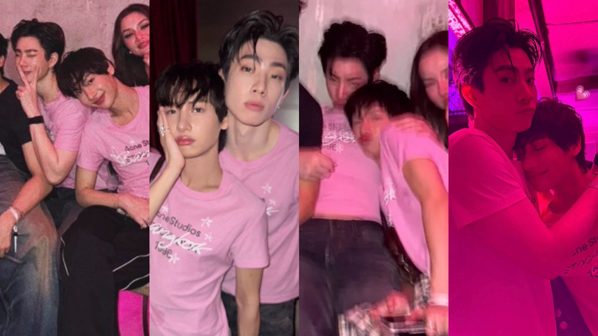 โลกนี้เป็นสีชมพูววววววว~~  💗💗💗💗🫠

#ออฟกัน #OffGun