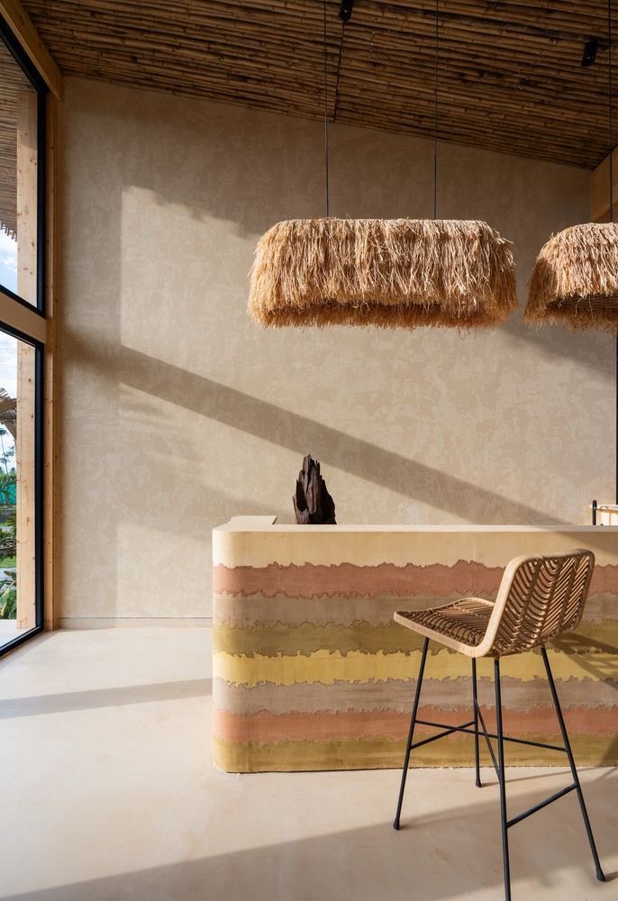vangeorgh's tweet photo. Reception table made out of rammed earth.. https://t.co/07x6CJJy70