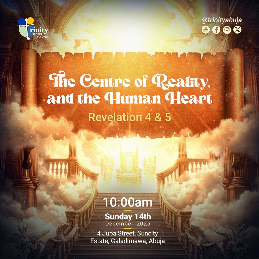 TrinityAbuja's tweet photo. Join us this Lord’s Day as we gather around God’s Word—Sunday, December 14th, 2025, by 10:00 AM.
You’re invited to worship with us physically at  No. 4 Juba Street, Suncity Estate, Galadimawa, Abuja, or  via our livestream: https://t.co/a6k36Q1BEM

We look forward to seeing you! https://t.co/bMiJYhXRuB